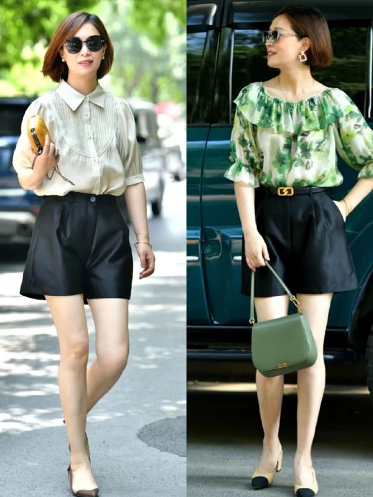 女人穿好看的有气质的裤子,女士哪些类型裤子显腿直显高百搭