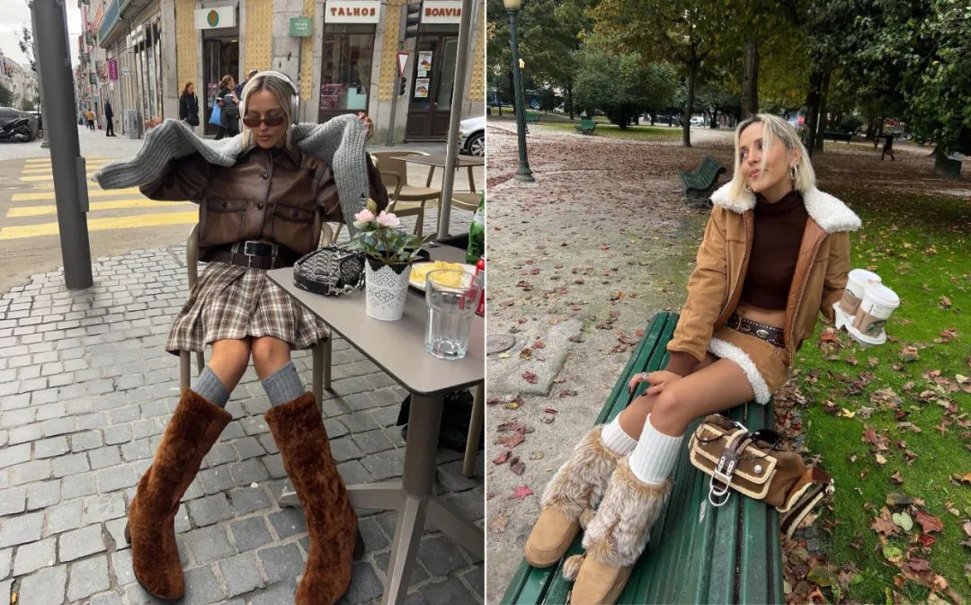 袜套堆堆袜穿法教程,袜套堆堆袜休闲怎么穿