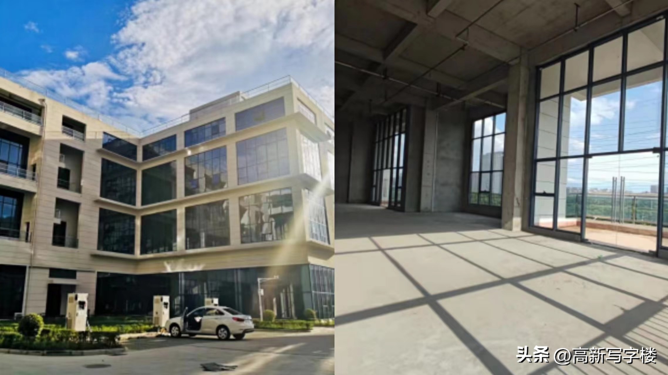 西安高新办公楼宇,西安高新锦业路独栋办公楼出售