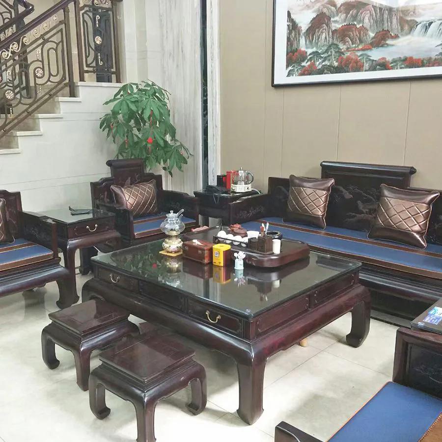 红木沙发坐垫以及木质沙发垫图片,红木家具定制红木坐垫