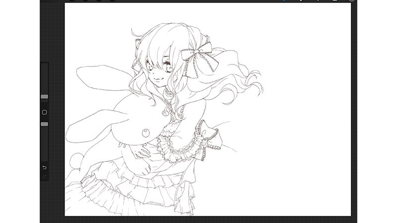 花边褶皱怎么画,procreate褶皱花边