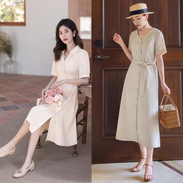 衬衫式连衣裙秋冬款怎么穿,衬衣裙连衣裙高级感小众