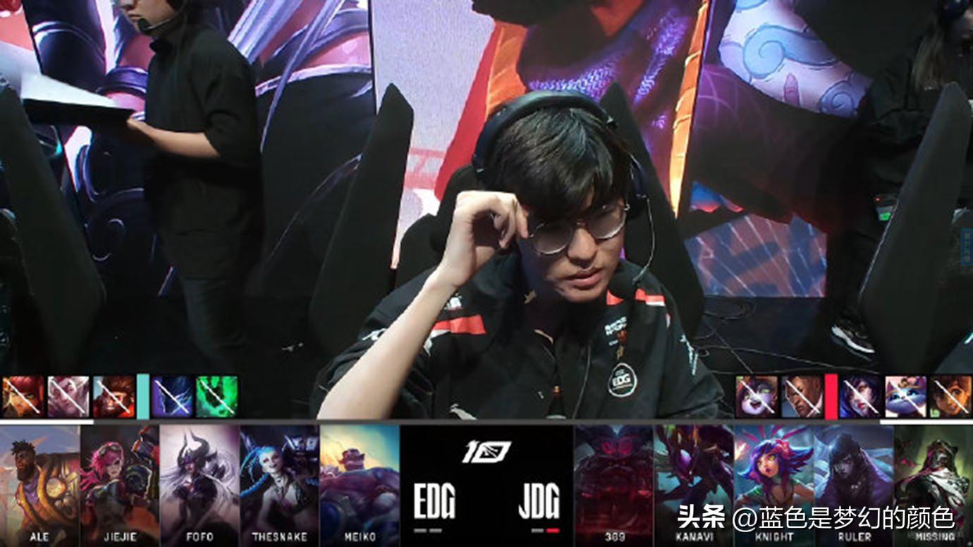 edg对阵lnguzi分析,edg战胜jdguzi解说