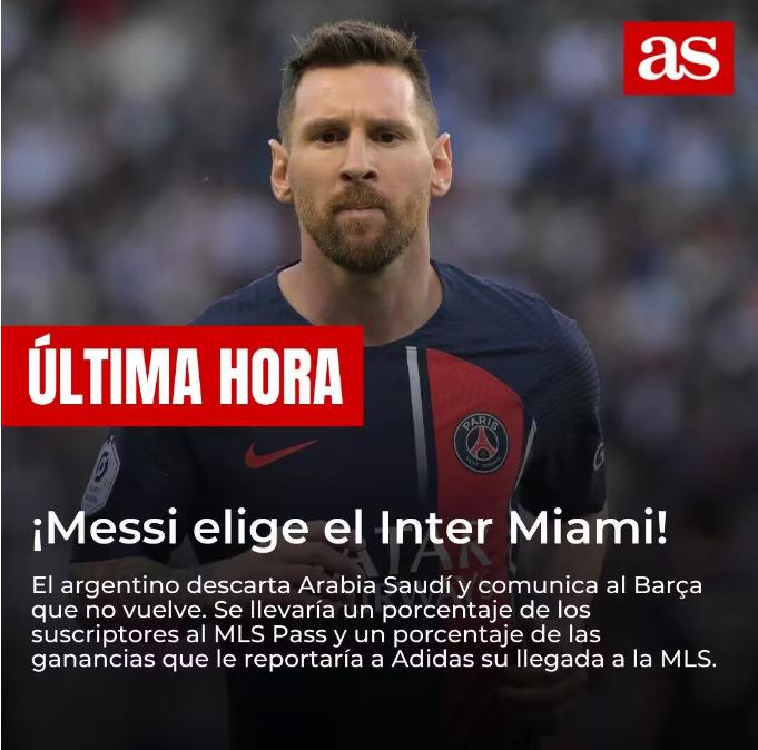 足坛三大转会：梅西或加盟迈阿密，贝林厄姆去皇马，坎特前往沙超