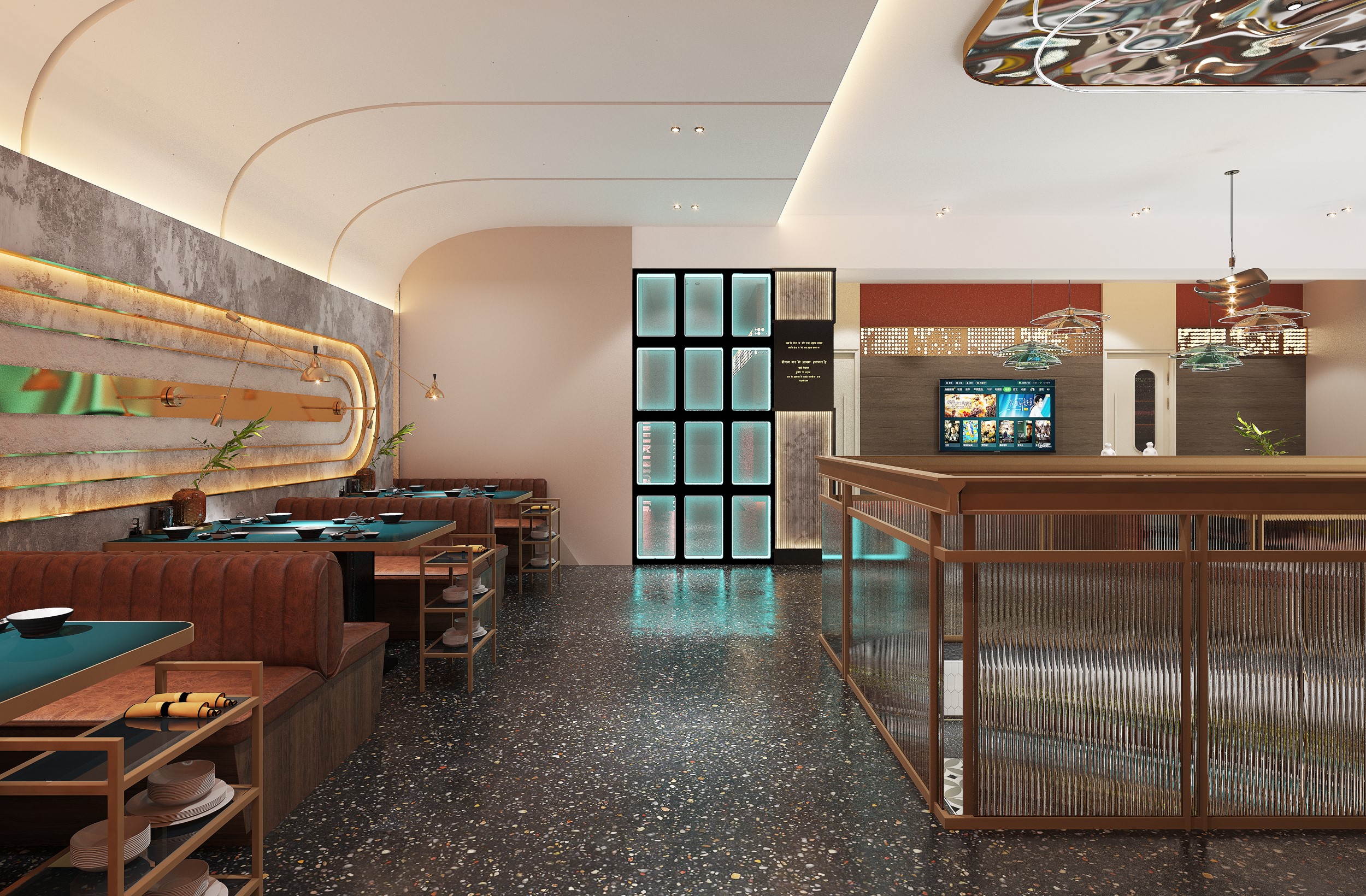 银川烧烤店装修设计,银川烧烤店装修设计公司