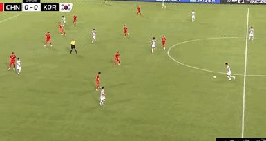 国足选拔队战平日本朱辰杰防守,开门黑足球王国