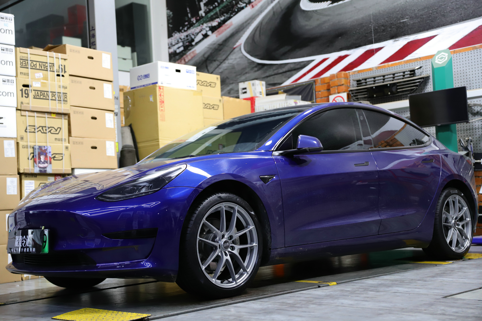 特斯拉model3改装models21寸轮毂,2021特斯拉model3改装案例