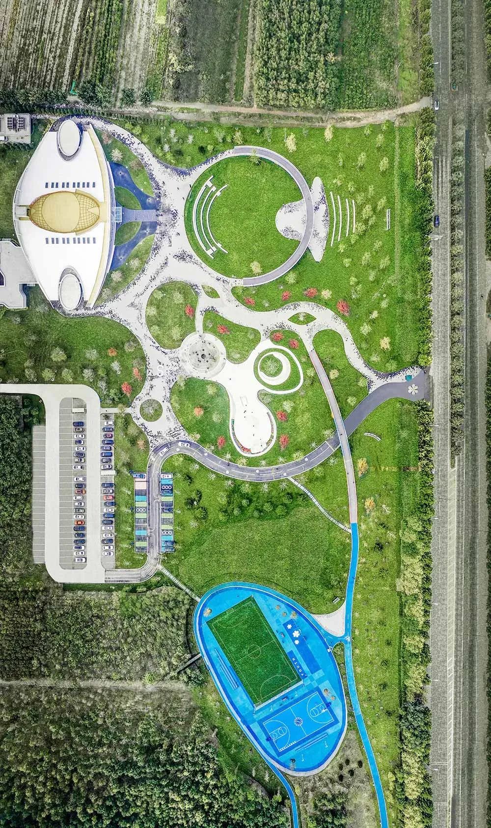 第四代住宅庭院景观,第四代住宅景观细节