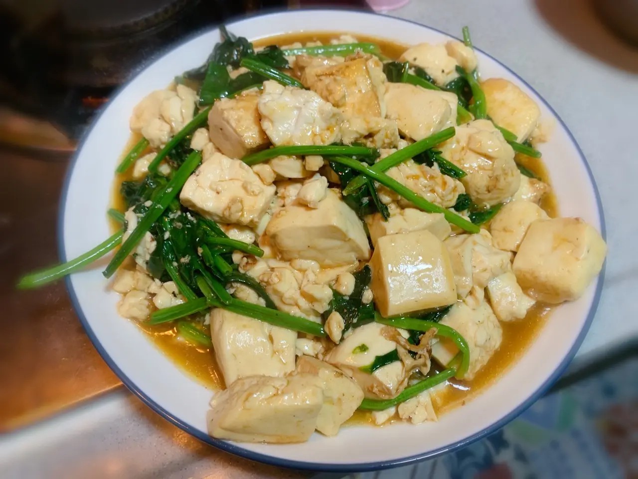 豆腐怎么炒好吃又简单的做法图解,豆腐这样做太香了不炒不炖不油炸