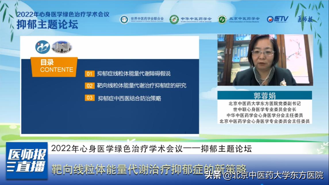 2022年心身医学绿色治疗学术会议顺利召开