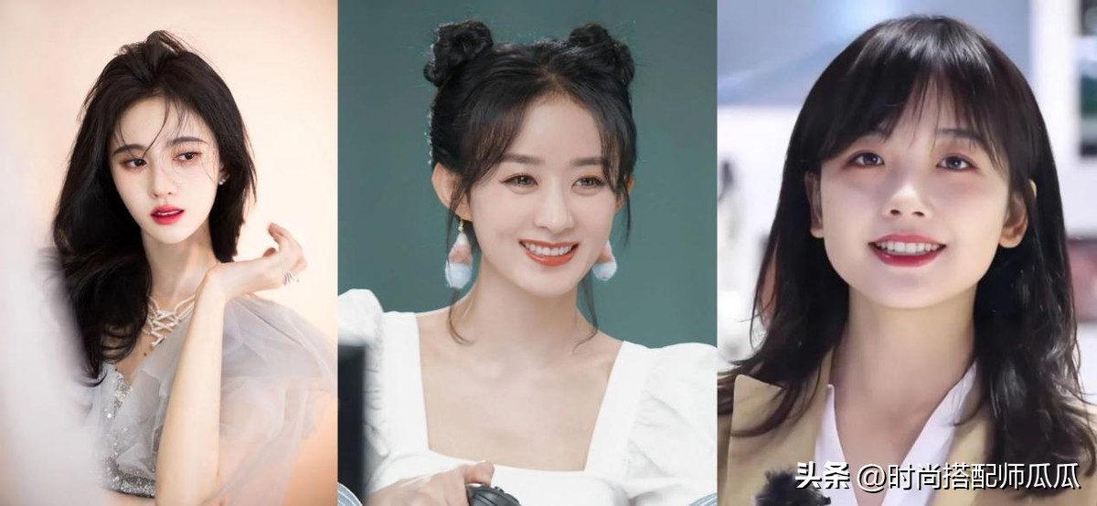 圆脸女生适合的直发,圆脸适合留中长直发吗