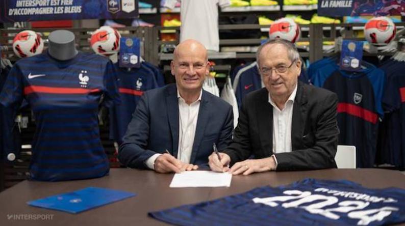 体育瞭望台3.28|法国足协与体育用品零售集团Intersport续约