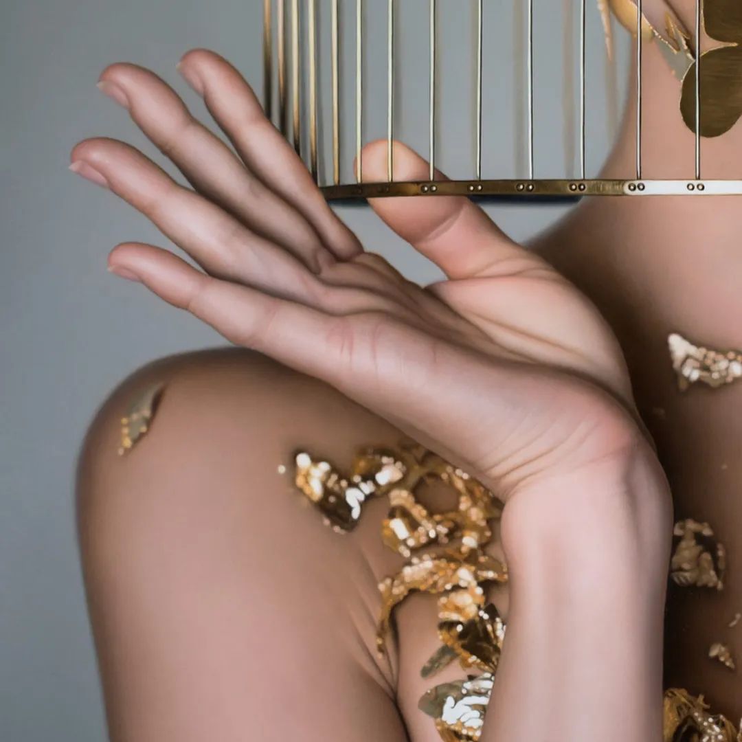 冷军最出名的5张女性肖像画,冷军画少女图