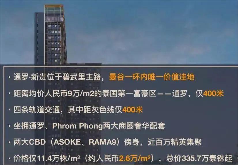 曼谷最有投资价值的区域,曼谷最值得购房地段