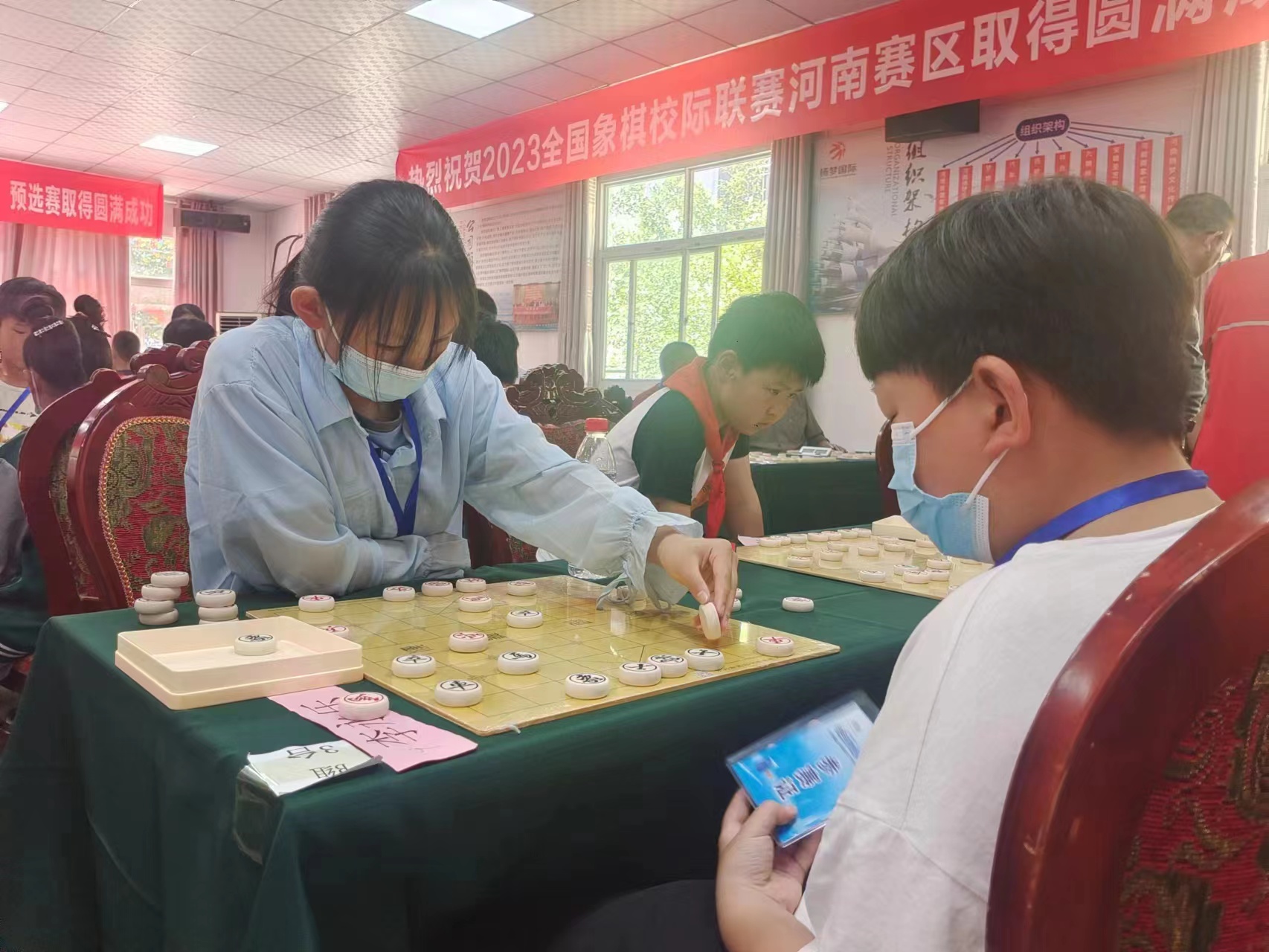 2023年全国象棋校际联赛河南赛区荥阳市广武中心校分区赛拉开帷幕