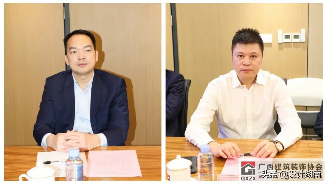 中国建筑装饰协会会长王中奇莅临广西建筑装饰协会调研交流