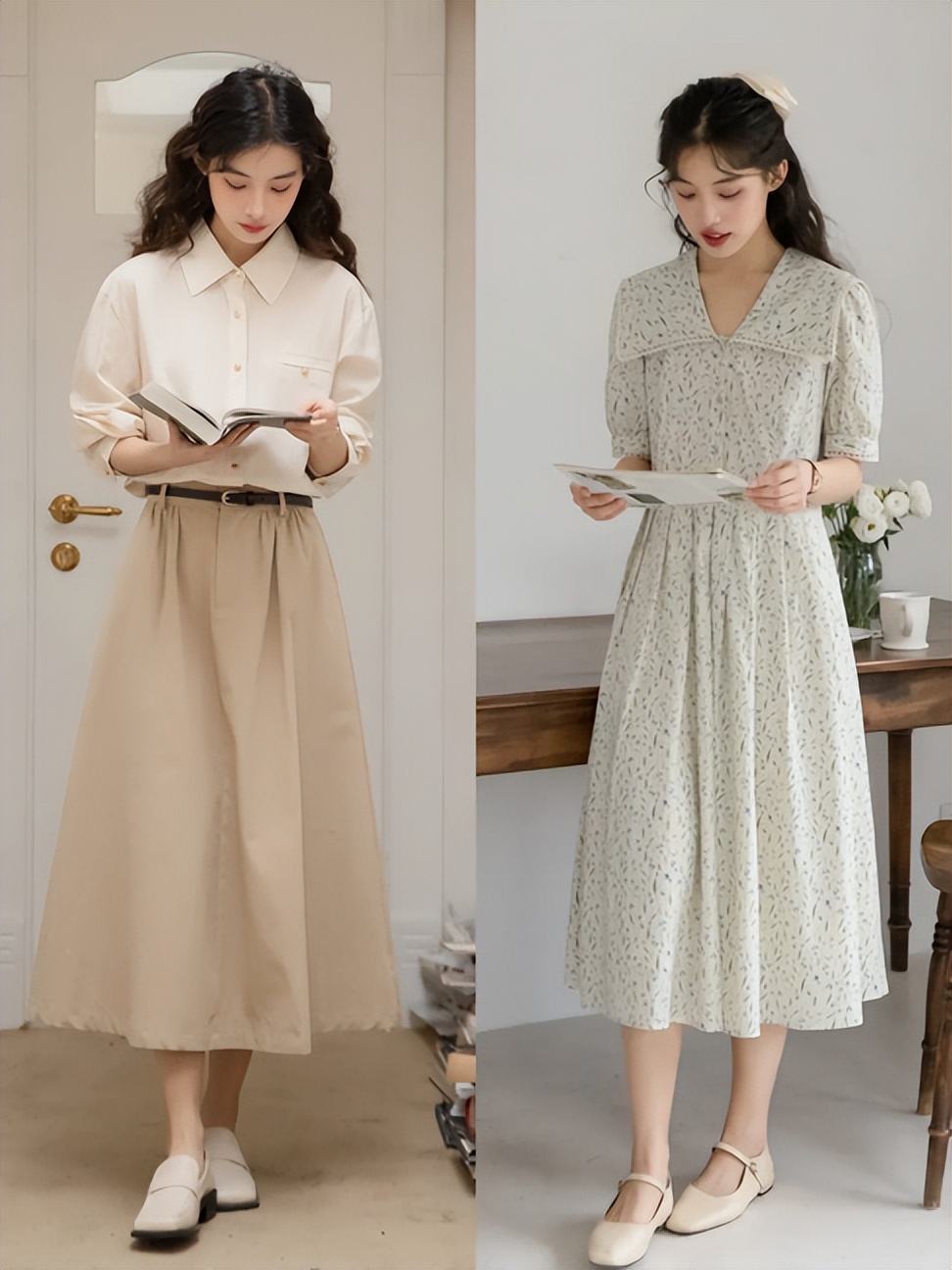 身高不到160的女生裙子,高个子穿的裙子显瘦