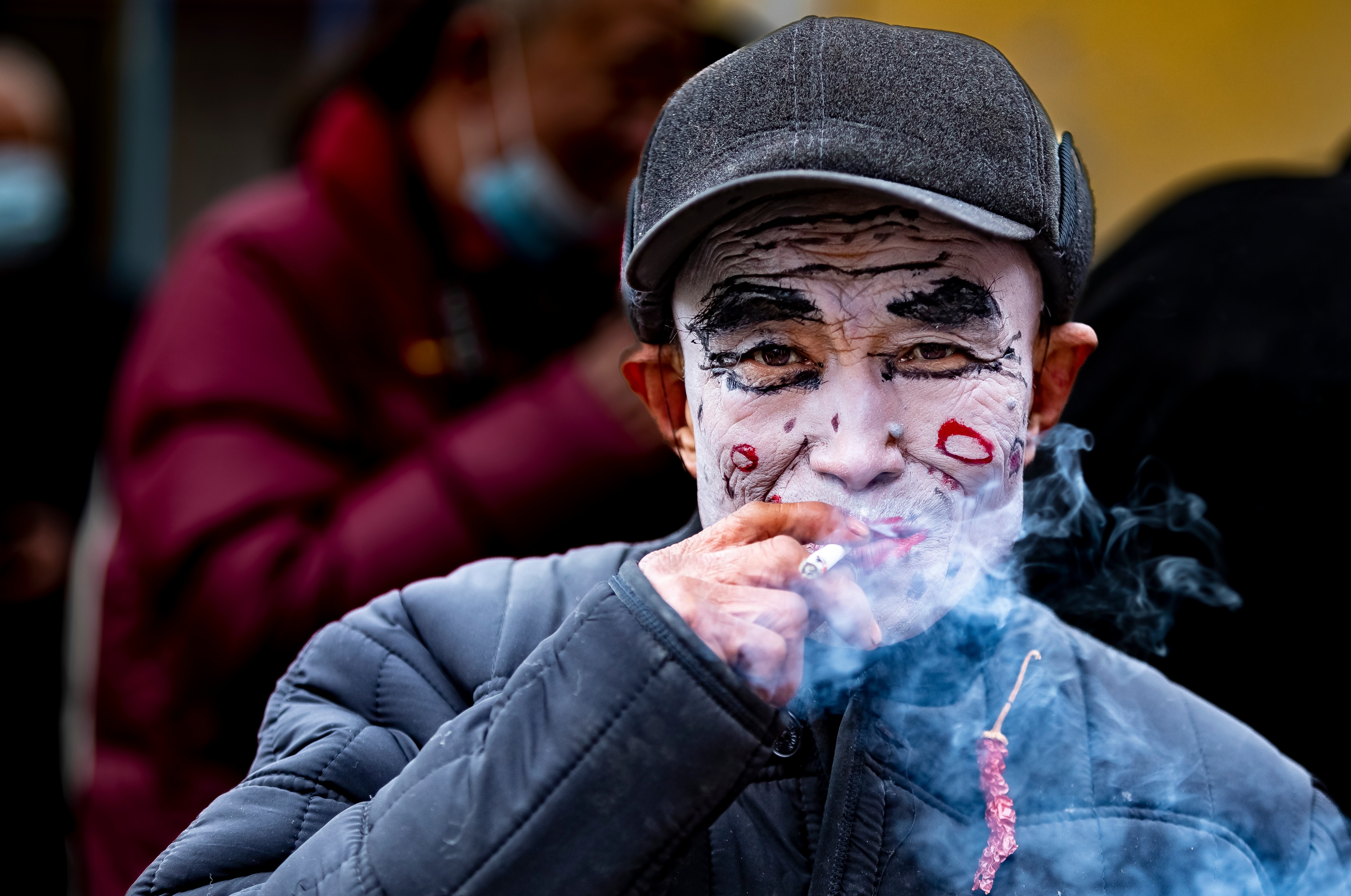 沂水大峪送火神时间,大峪村送火神舞狮