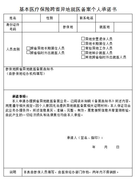 安徽新农合跨省异地就医备案流程,湖南跨省异地就医申请登记备案表