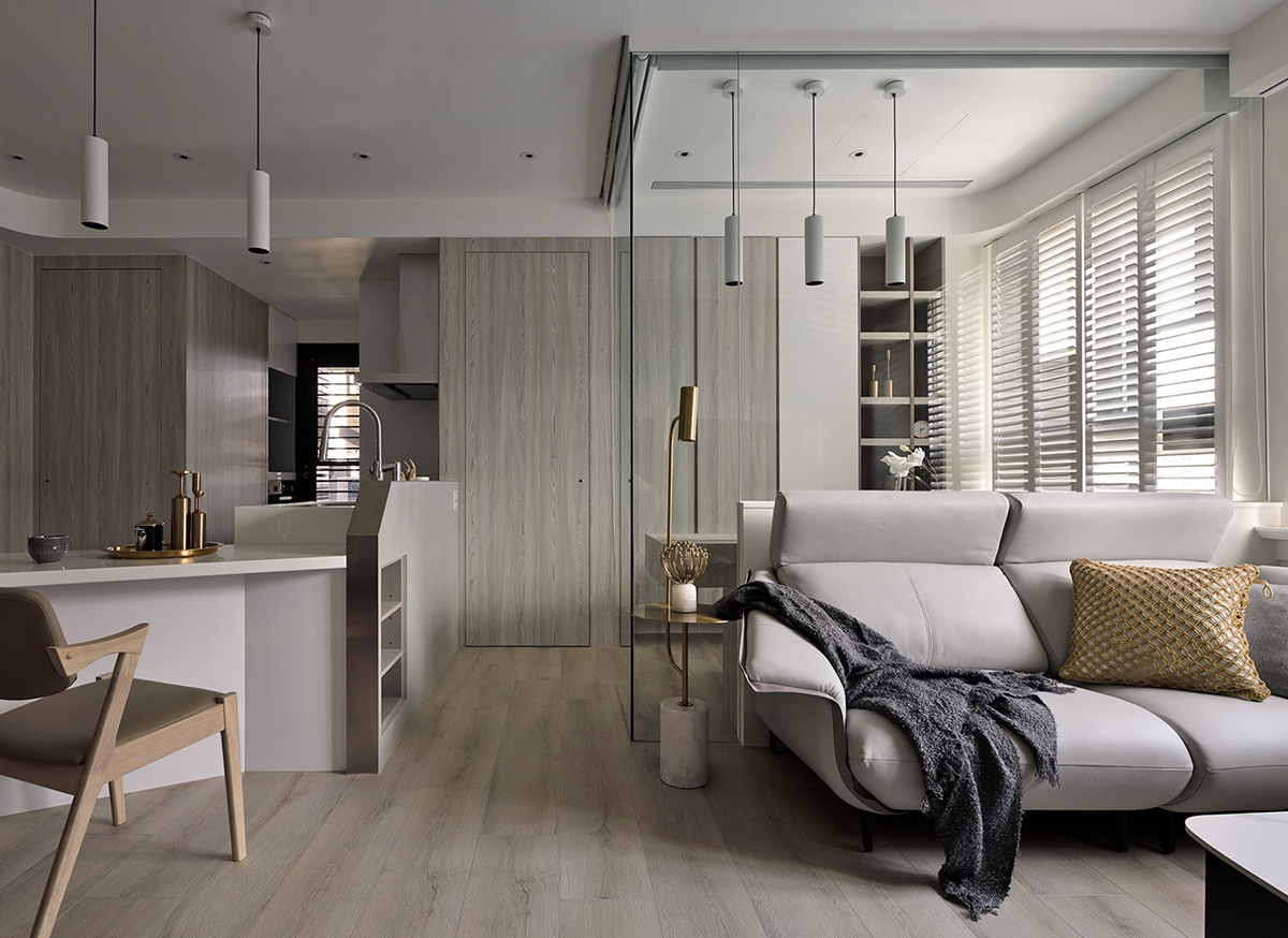 退休夫妻精致的养老生活，住102㎡，全屋典雅现代，让人羡慕