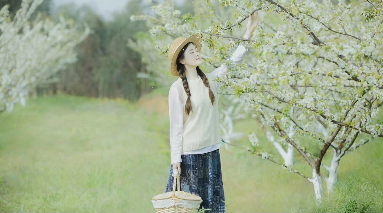 清新写真拍照姿势技巧,滑滑梯拍照姿势大全文艺