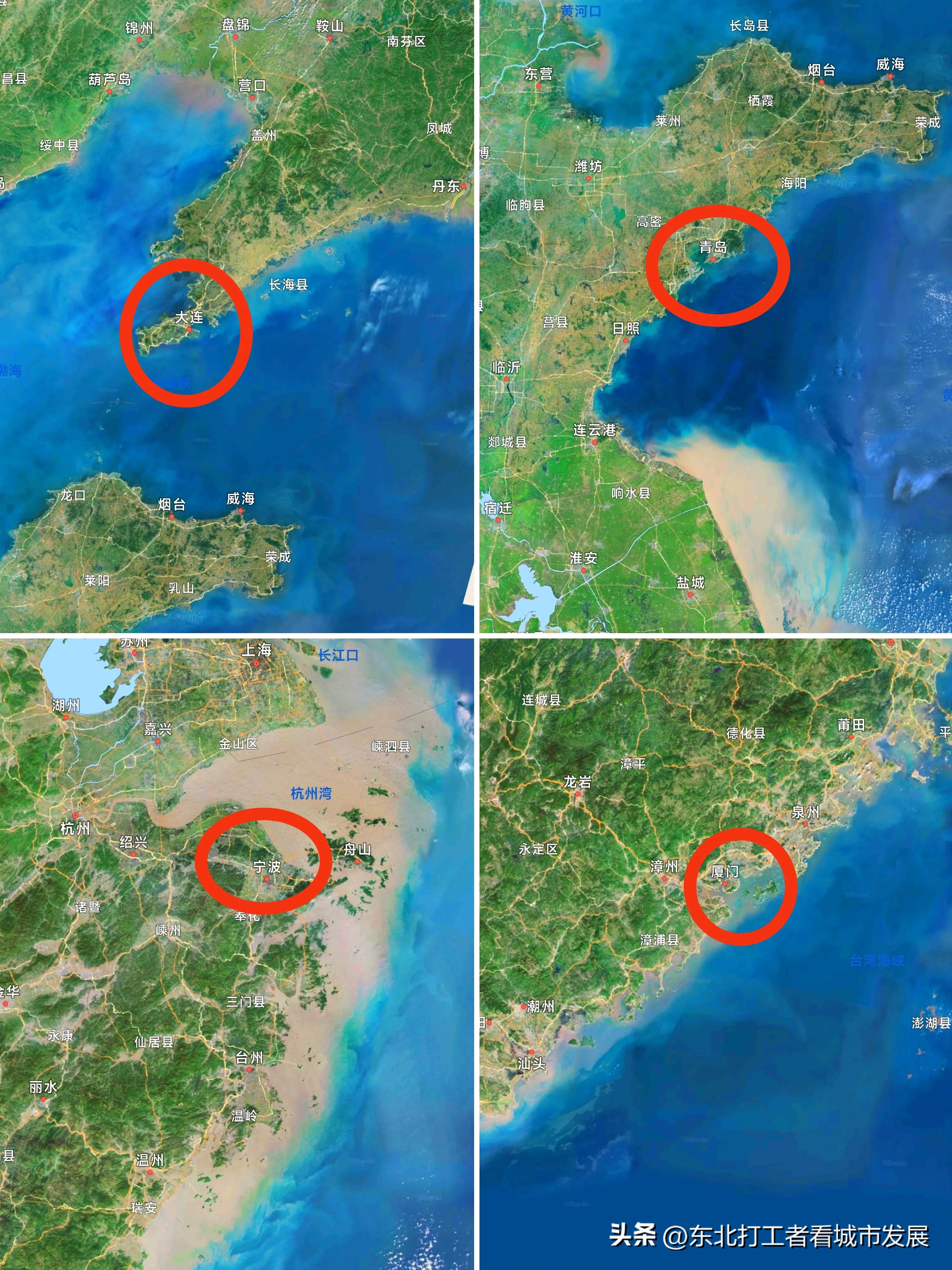 大连基础并不差，发展势头比不过青岛、宁波、厦门输在了陆路交通