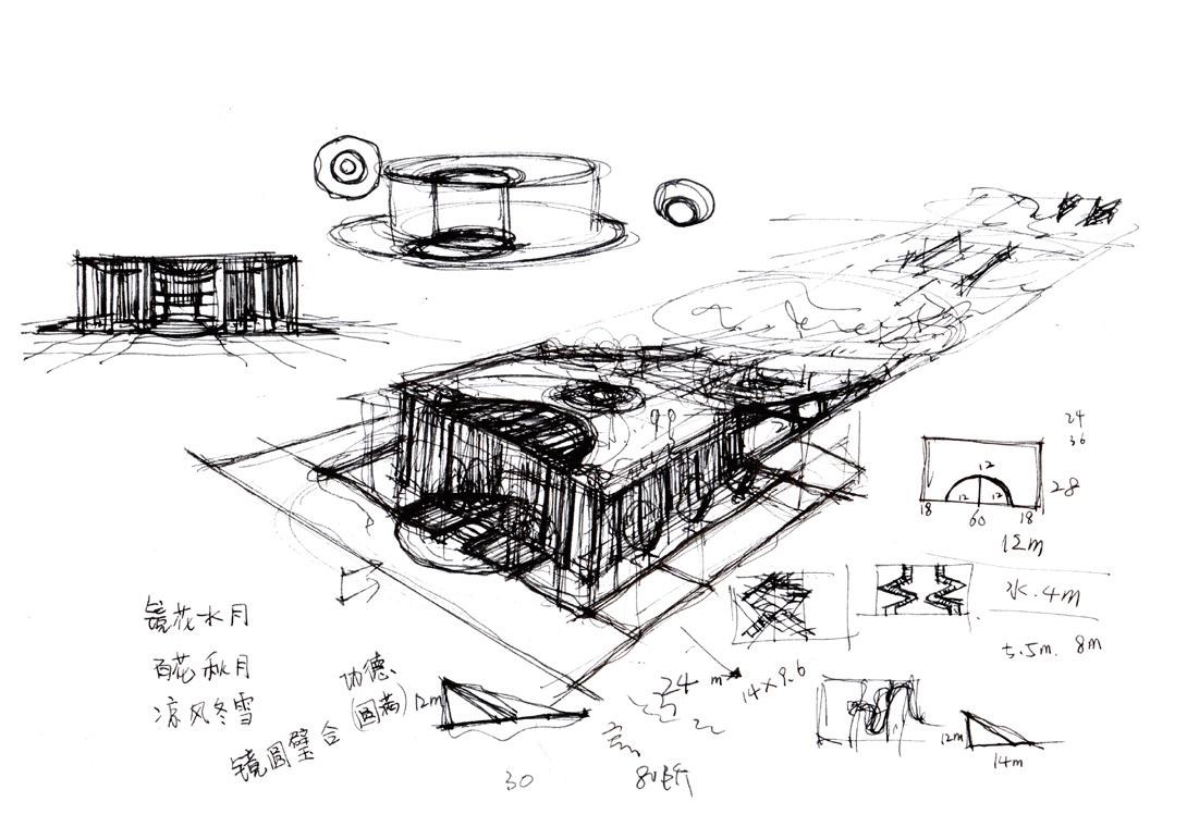 考研景观手绘效果图,景观考研手绘要准备几张效果图