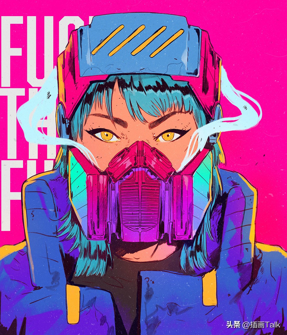 巴西插画师作品,巴西插画大师作品