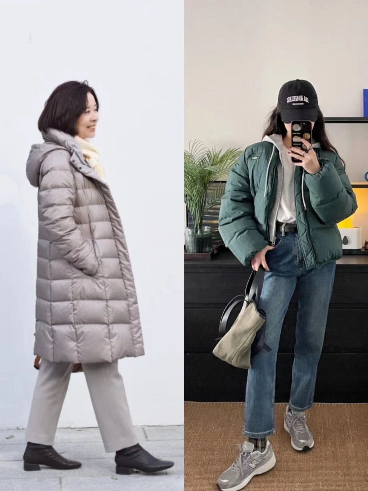 教你冬季羽绒服的穿衣搭配,这6种温暖舒适的羽绒服穿搭示范