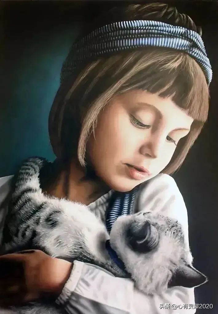 意大利艺术家伊万皮利,其充满“大爱”的人物视觉盛宴,令人惊叹