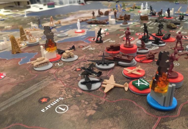 《轴心国与同盟国AxisAllies》二战经典桌游规则介绍和版本区别