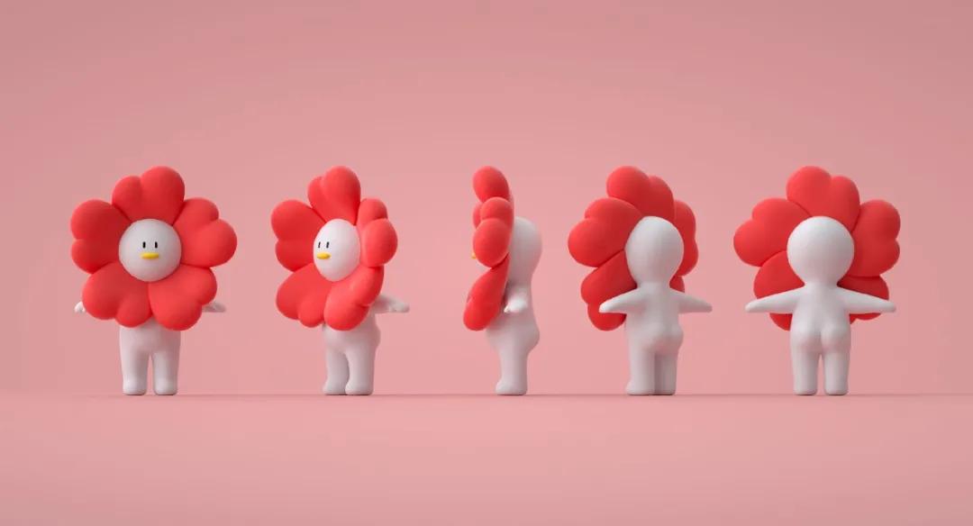 慈善公益小红花,公益捐赠小红花