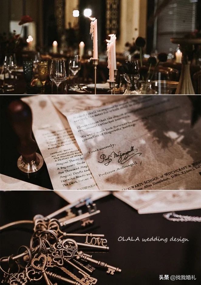 他们在霍格沃茨办了一场婚礼，请来了哈利波特…