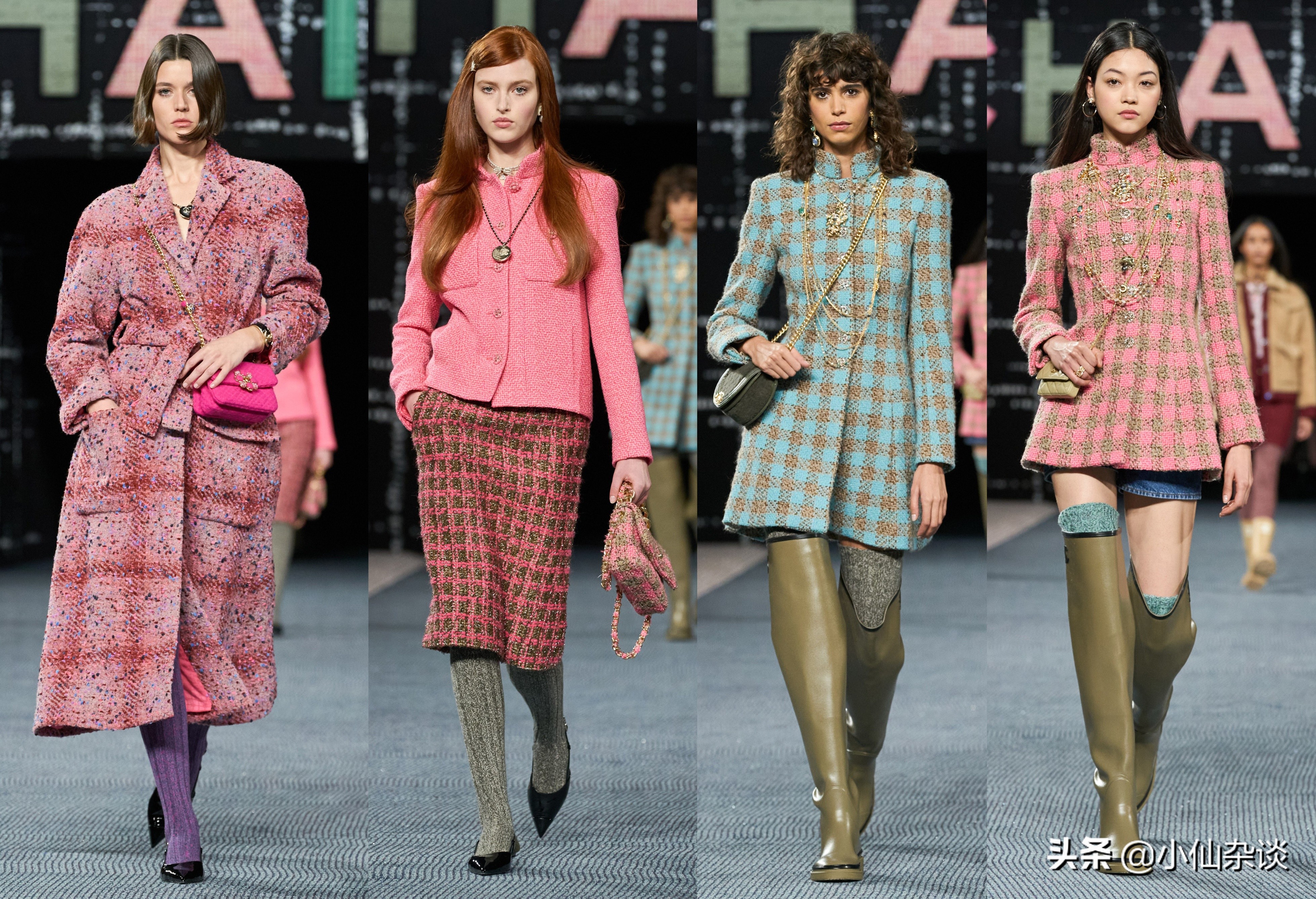 chanel香奈儿2022春夏高定系列,香奈儿2020秋冬高级成衣图片