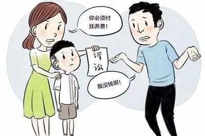 前夫不付抚养费孩子可以改姓吗,前夫拒抚养费前妻携儿子告上法庭