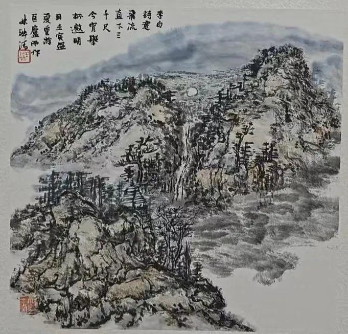 第十二届名家书画展,名家书画作品联展