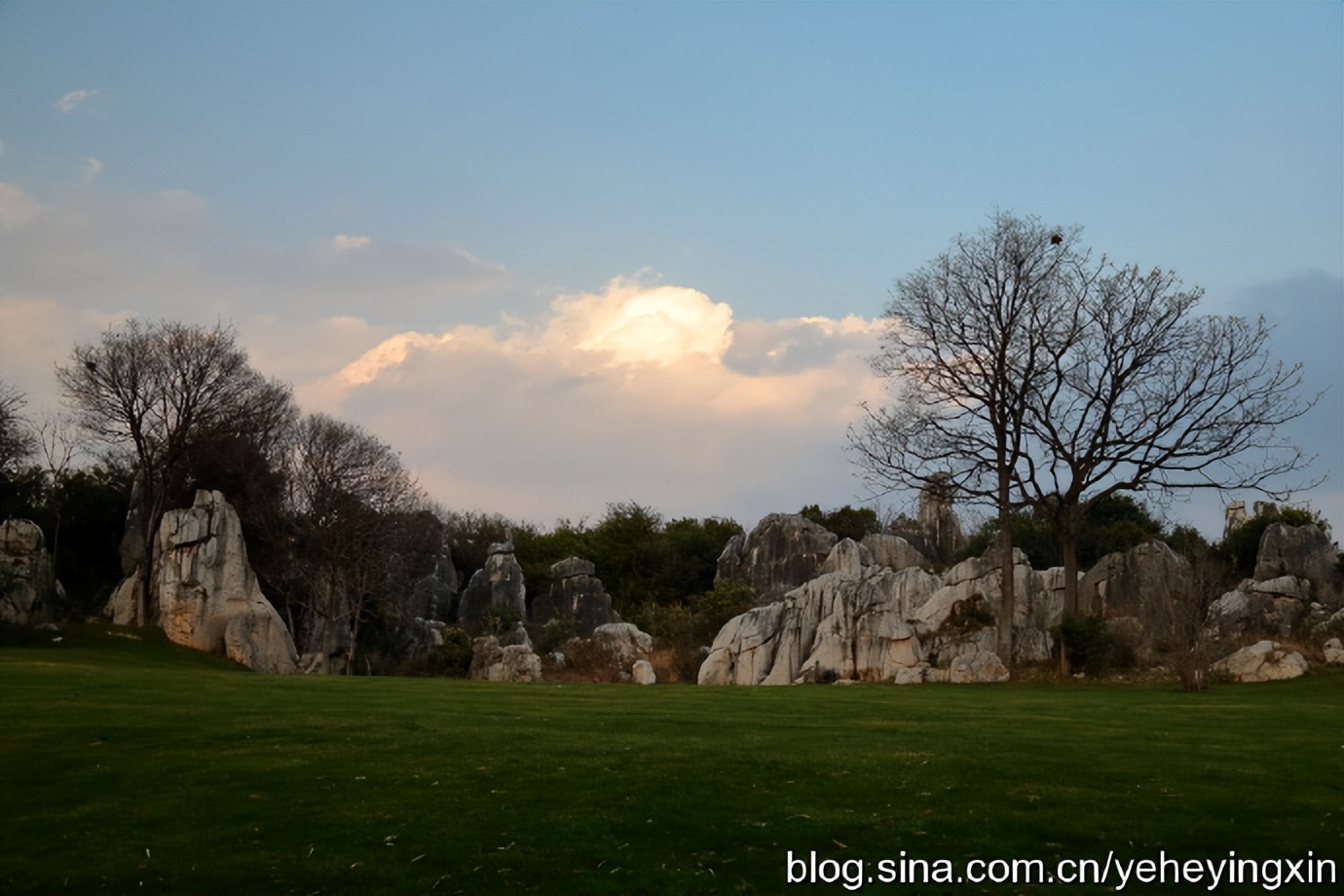 世界地质公园云南石林风景区,昆明石林国家地质公园
