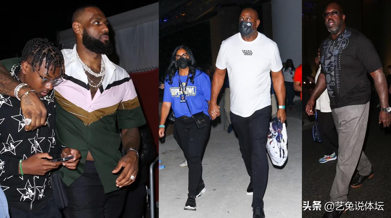 众星祝贺詹姆斯超越贾巴尔,nfl超级碗2022决赛中场秀詹姆斯