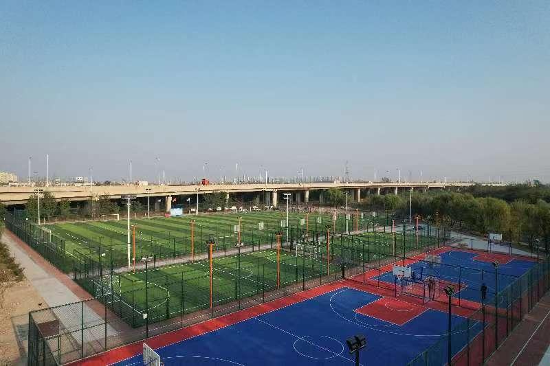 天津城事里,天津市天山南路新建全民健身中心