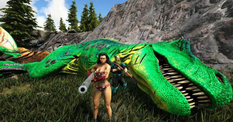 steam游戏方舟生存进化推荐,steam免费游戏推荐方舟生存进化