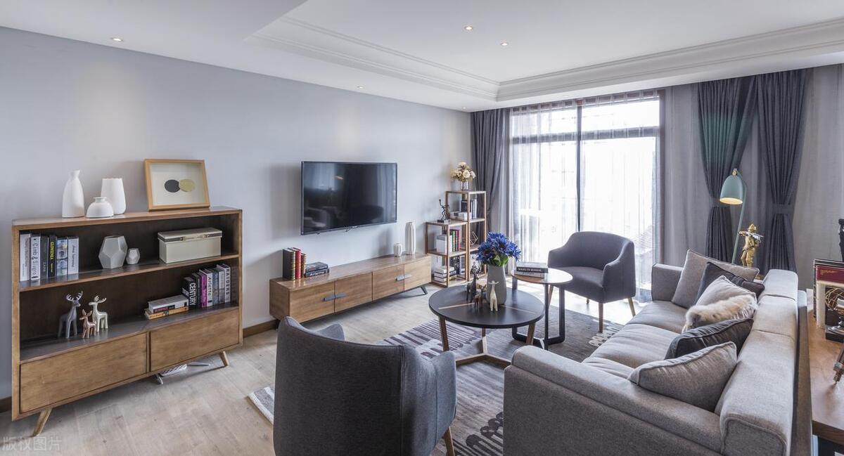 3.7米背景墙电视柜长度多少合适,佛山岩板电视柜最新款长度3米60