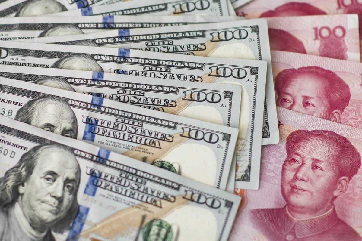 中美两国2020年gdp总量对比,中美gdp差距平均每年缩小多少