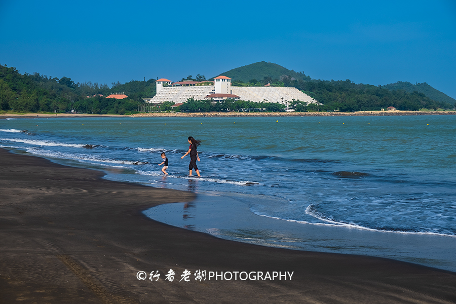 澳门可游泳的沙滩,澳门黑沙滩露营地