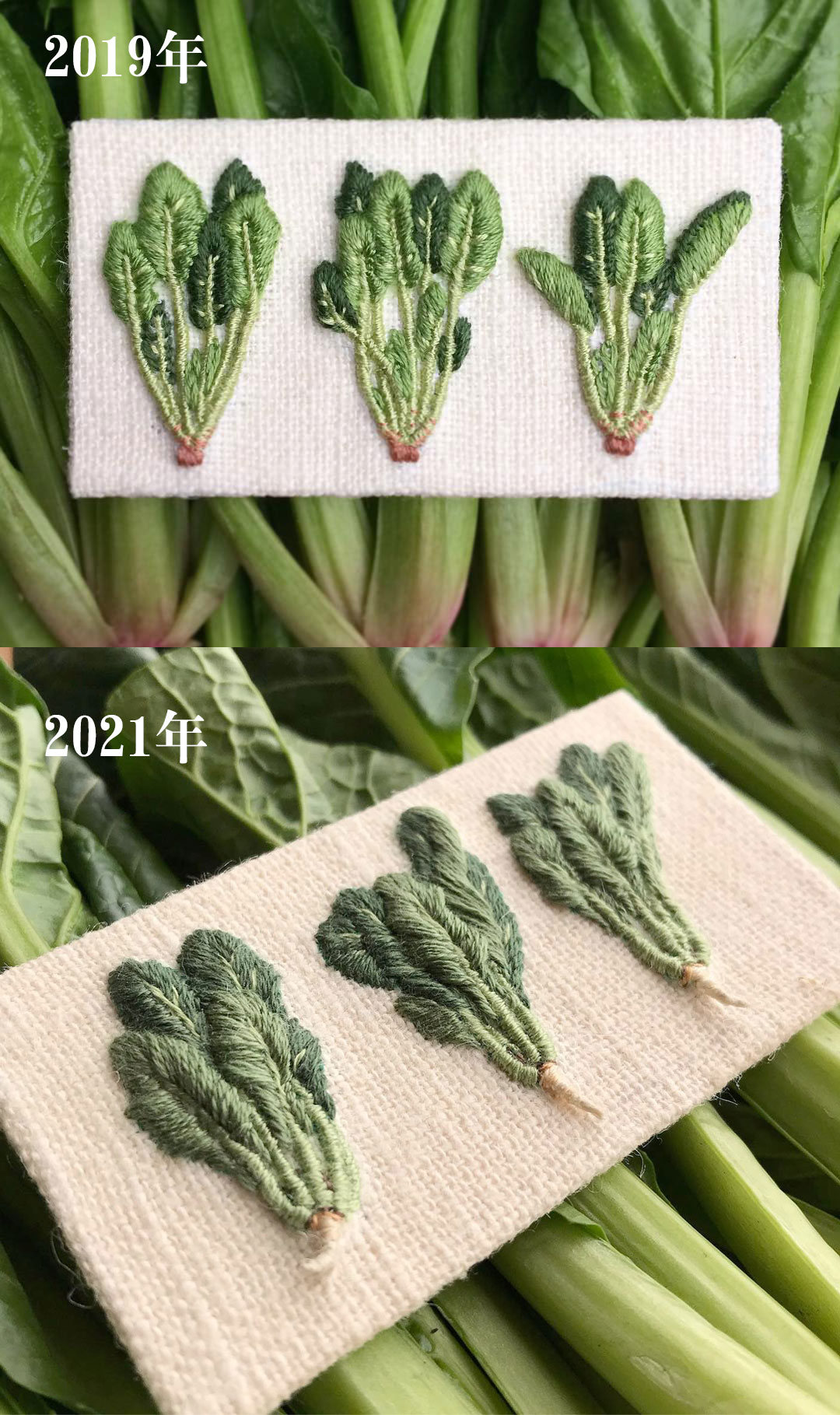 一针一线日本纯手工刺绣,日本刺绣简单又漂亮