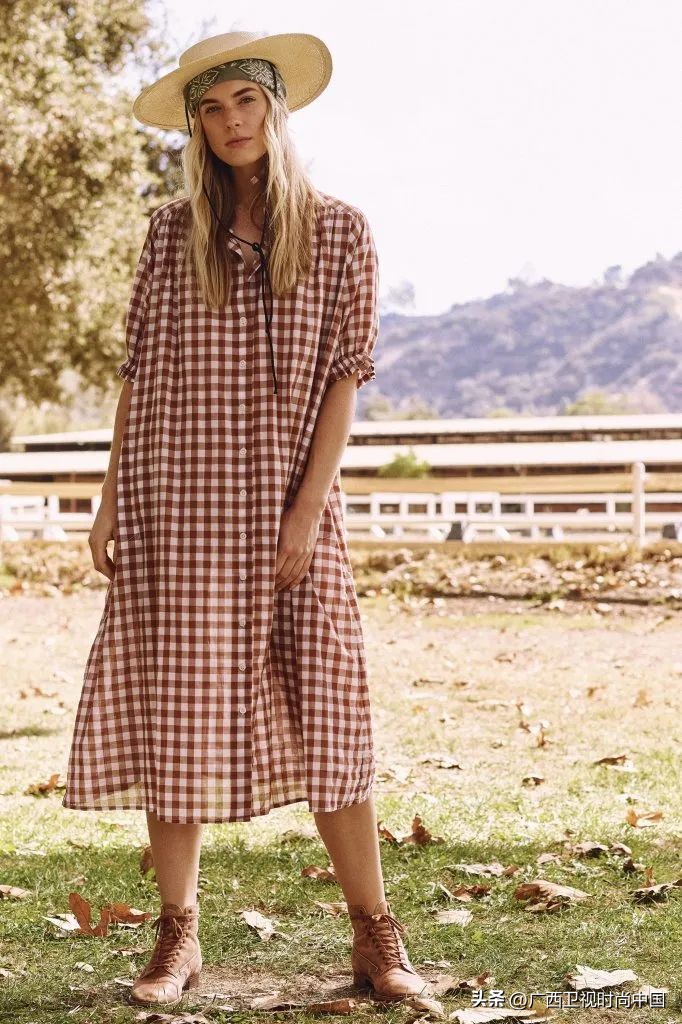 夏日穿搭森女系,森系慵懒风夏季