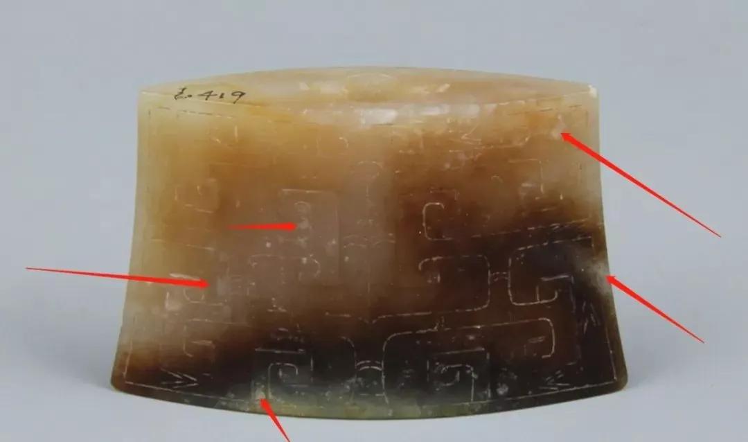 高古玉的冰裂怎么消除,高古玉冰裂掉一块算瑕疵吗