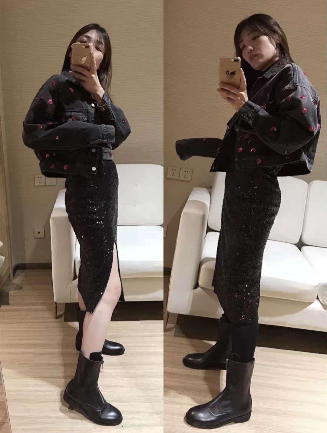 牛仔外套的最佳搭配小版型,牛仔外套怎么穿好看又时尚