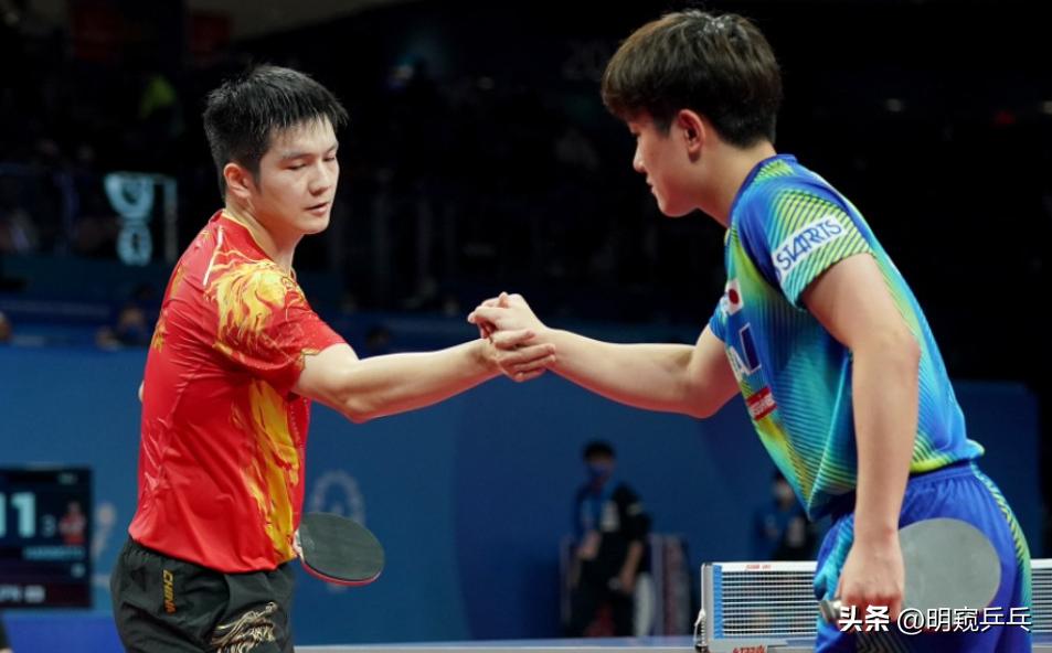 世乒赛直播：中日世界冠军大赛，梁靖崑4-1横扫日本世界冠军！