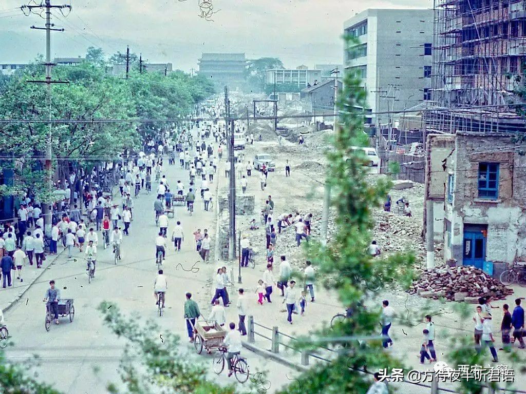 1980年代的回忆视频,回忆1980年西安风貌