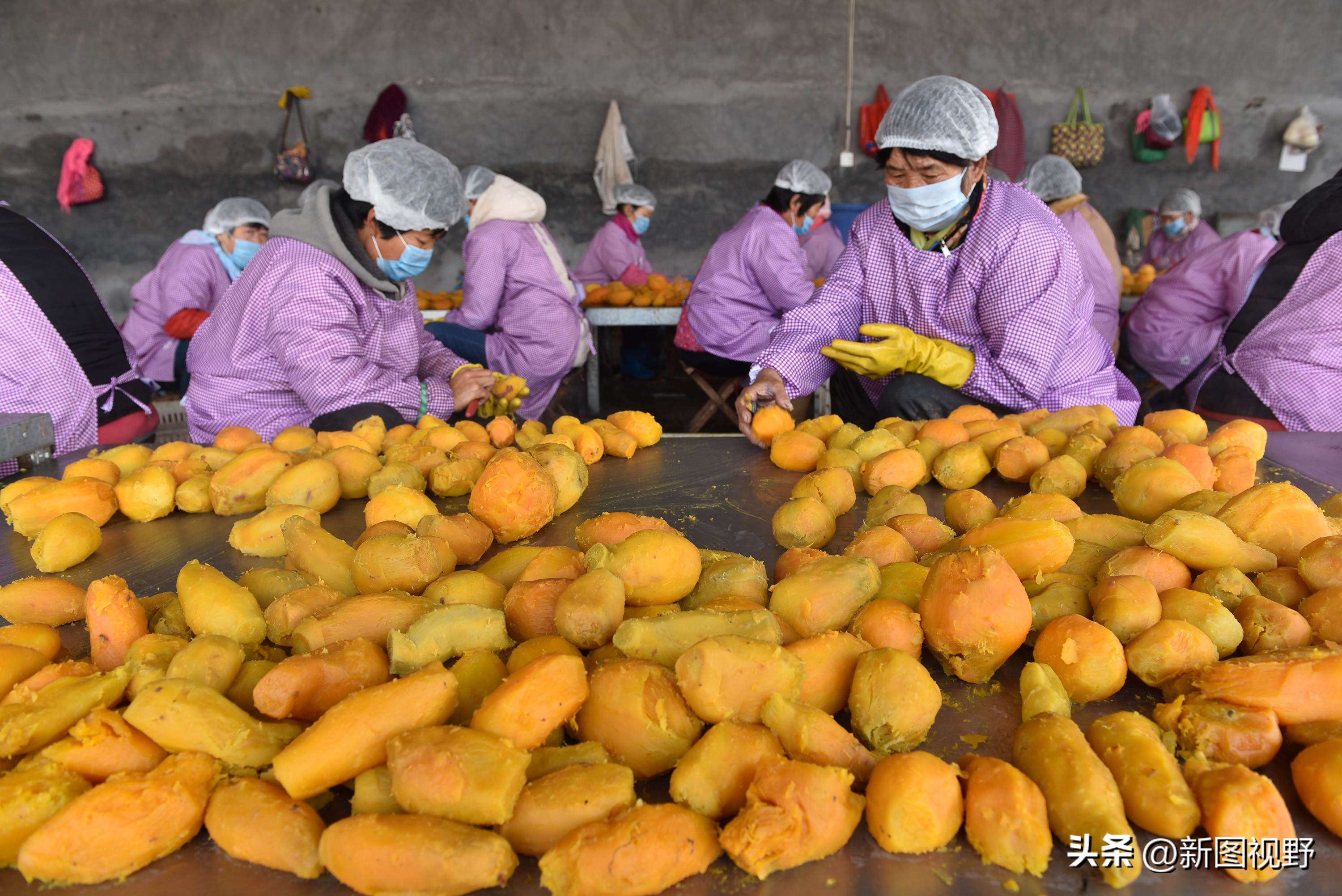 农村大姐靠什么赚钱,43岁农村大姐一天挣90元